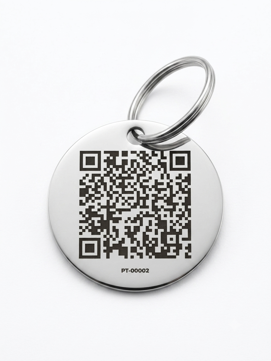 PawTrace Smart QR Pet Tag