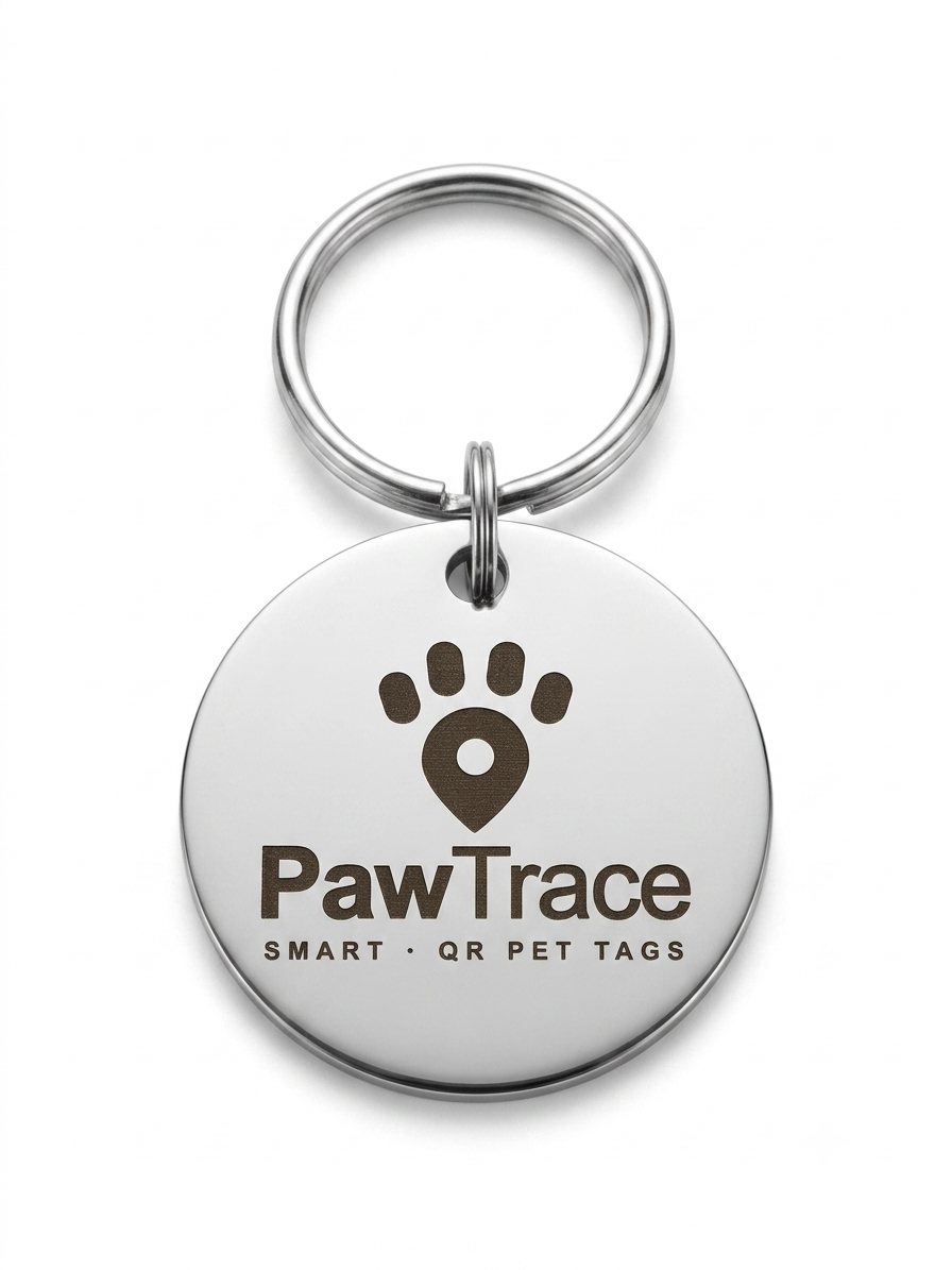 PawTrace Smart QR Pet Tag