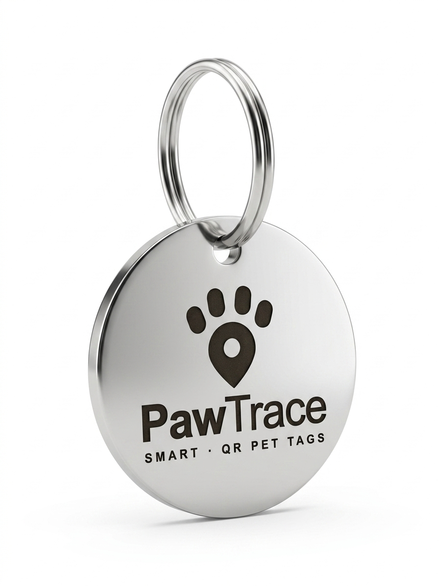 PawTrace Smart QR Pet Tag